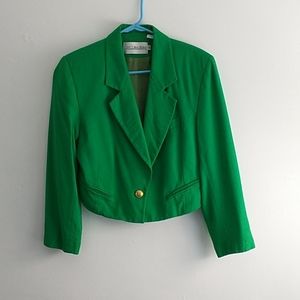 JH Collectibles Green High Cut Blazer